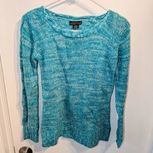 Apostrophe Teal Women's Sweater